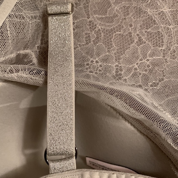 NEW VICTORIA’S SECRET HIGH NECK BRA Dream Angels Lined Demi Bra Bustier - Picture 8 of 12